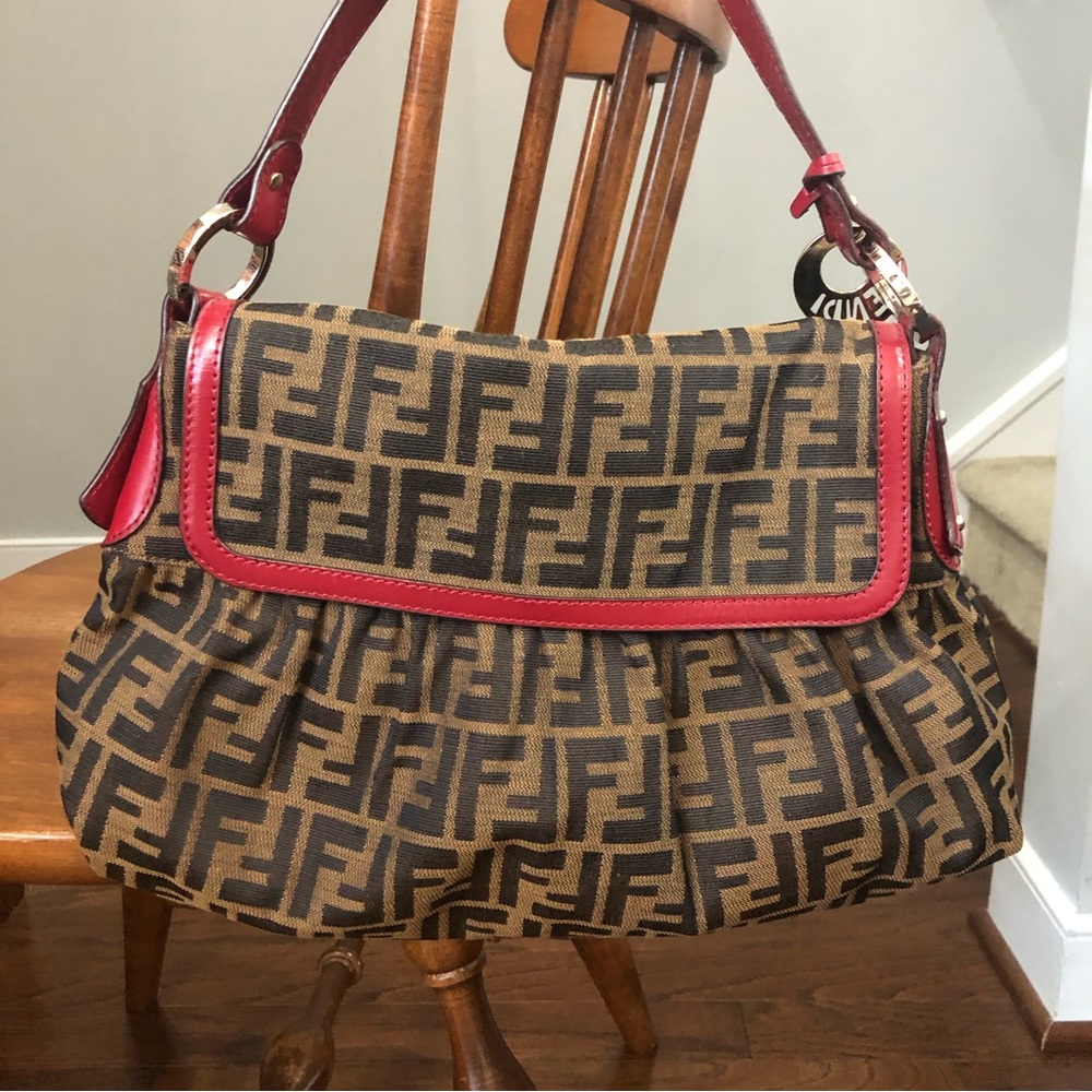 Fendi Zucca Large Bag